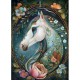 DUTCH LADY DESIGNS GREETING CARD Floral Horse 4